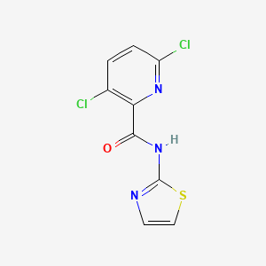 3,6-dichloro-N-(1,3-thiazol-2-yl)pyridine-2-carboxamide