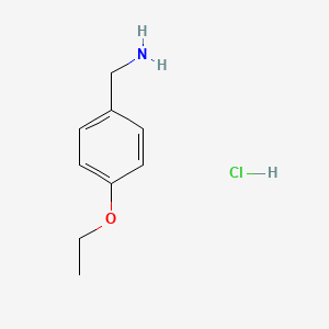 molecular formula C9H14ClNO B8778137 (4-Ethoxyphenyl)methanamine hydrochloride 