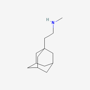 molecular formula C13H23N B8778176 2-(1-Adamantyl)-N-methylethylamine CAS No. 52582-90-8