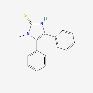 1-Methyl-4,5-diphenyl-4-imidazoline-2-thione