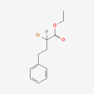Benzenebutanoic acid, alpha-bromo-, ethyl ester