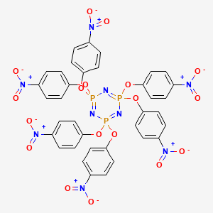 Hexakis(4-nitrophenoxy)cyclotriphosphazene