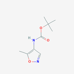 molecular formula C9H14N2O3 B8778293 tert-Butyl (5-methylisoxazol-4-yl)carbamate 