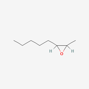 molecular formula C8H16O B8778306 2-Methyl-3-pentyloxirane CAS No. 3234-26-2