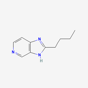molecular formula C10H13N3 B8778478 2-Butylimidazo[4,5-c]pyridine 