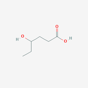 molecular formula C6H12O3 B087786 4-Hydroxyhexanoic acid CAS No. 13532-38-2