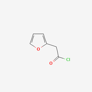 molecular formula C6H5ClO2 B8778755 Furan-2-acetyl chloride CAS No. 2745-27-9