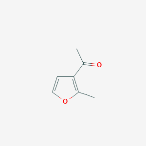 molecular formula C7H8O2 B8778846 2-Methyl-3-acetylfuran 