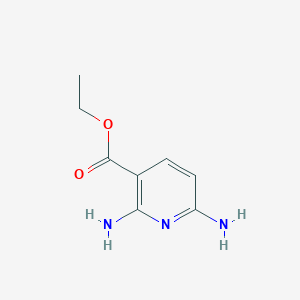 molecular formula C8H11N3O2 B8778991 Ethyl 2,6-diaminonicotinate 