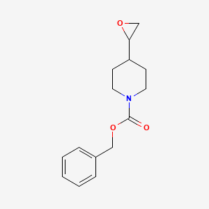 molecular formula C15H19NO3 B8779086 Benzyl 4-(oxiran-2-yl)piperidine-1-carboxylate 
