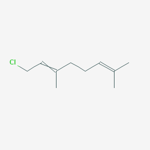 molecular formula C10H17Cl B8779264 1-Chloro-3,7-dimethyl-octa-2,6-diene 
