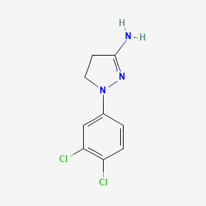 1-(3,4-Dichlorophenyl)-4,5-dihydro-1H-pyrazol-3-amine