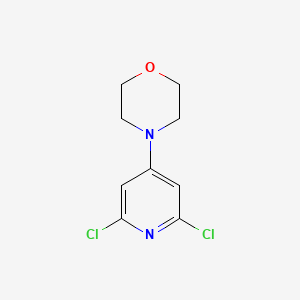 molecular formula C9H10Cl2N2O B8779537 4-(2,6-Dichloropyridin-4-yl)morpholine CAS No. 852333-60-9