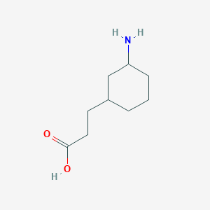 3-(3-aminocyclohexyl)propanoic Acid