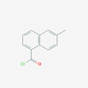 molecular formula C12H9ClO B8779583 6-Methyl-1-naphthoyl chloride CAS No. 87700-71-8