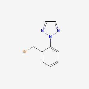 2-(2-(Bromomethyl)phenyl)-2H-1,2,3-triazole