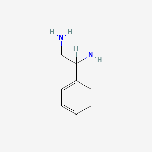 molecular formula C9H14N2 B8779655 N1-Methyl-1-phenylethylenediamine CAS No. 66308-14-3