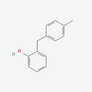 molecular formula C14H14O B8779840 2-(4-Methylbenzyl)phenol CAS No. 56502-38-6