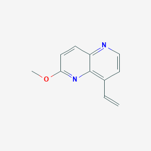 B8779954 8-Ethenyl-2-methoxy-1,5-naphthyridine CAS No. 394223-07-5