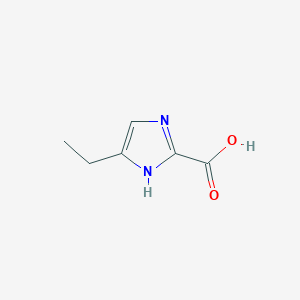 molecular formula C6H8N2O2 B8780054 5-ethyl-1H-imidazole-2-carboxylic acid CAS No. 1171124-84-7
