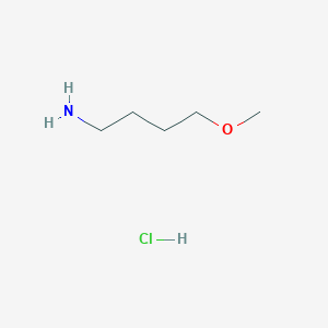 molecular formula C5H14ClNO B8780084 4-Methoxybutan-1-amine hydrochloride 