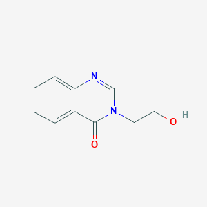 molecular formula C10H10N2O2 B8780273 3-(2-Hydroxyethyl)quinazolin-4(3H)-one 