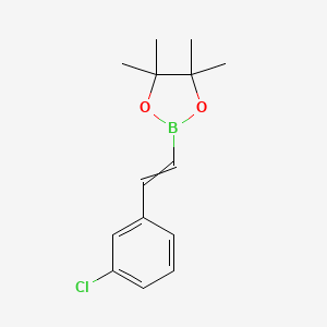 (E)-2-(3-Chlorostyryl)-4,4,5,5-tetramethyl-1,3,2-dioxaborolane