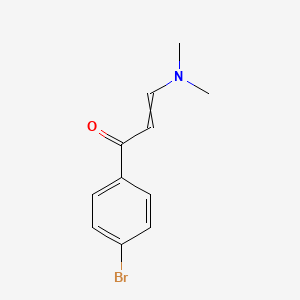 molecular formula C11H12BrNO B8780340 1-(4-Bromophenyl)-3-dimethylamino-2-propen-1-one 
