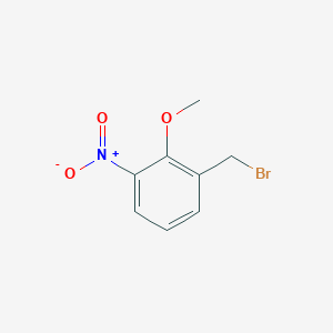 molecular formula C8H8BrNO3 B8780416 1-(Bromomethyl)-2-methoxy-3-nitrobenzene CAS No. 180148-36-1
