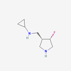 (3R,4S)-3-cyclopropylaminomethyl-4-fluoropyrrolidine