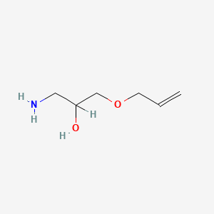 molecular formula C6H13NO2 B8780606 1-(Allyloxy)-3-aminopropan-2-ol CAS No. 6967-44-8