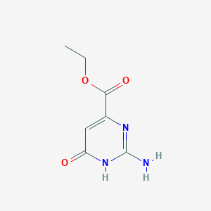 Ethyl 2-amino-6-oxo-1,6-dihydropyrimidine-4-carboxylate