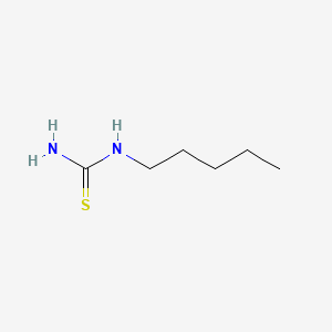 molecular formula C6H14N2S B8780679 Urea, 1-pentyl-2-thio- CAS No. 1516-34-3