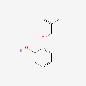 molecular formula C10H12O2 B8780822 Phenol, 2-[(2-methyl-2-propenyl)oxy]- CAS No. 4790-71-0