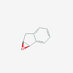 molecular formula C9H8O B8780847 (1aR,6aS)-6,6a-dihydro-1aH-indeno[1,2-b]oxirene CAS No. 85354-35-4