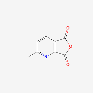 molecular formula C8H5NO3 B8780876 2-Methylfuro[3,4-b]pyridine-5,7-dione 