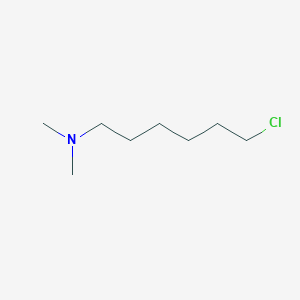 molecular formula C8H18ClN B8780919 6-Chloro-N,N-dimethylhexan-1-amine CAS No. 82874-32-6
