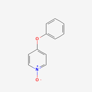 molecular formula C11H9NO2 B8780982 Pyridine, 4-phenoxy-, 1-oxide CAS No. 33399-53-0
