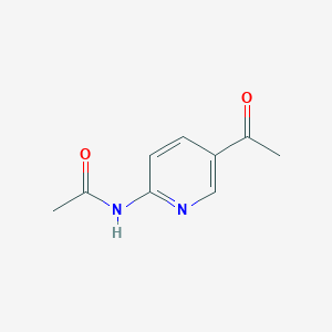 molecular formula C9H10N2O2 B8781179 N-(5-acetylpyridin-2-yl)acetamide CAS No. 207926-27-0