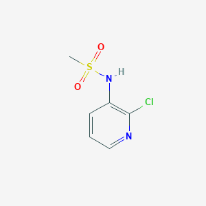 molecular formula C6H7ClN2O2S B8781326 N-(2-chloropyridin-3-yl)methanesulfonamide CAS No. 158955-23-8