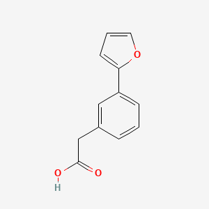 2-(3-(Furan-2-yl)phenyl)acetic acid