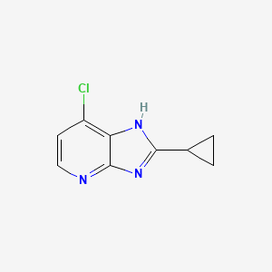 7-chloro-2-cyclopropyl-3H-imidazo[4,5-b]pyridine