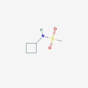 molecular formula C5H11NO2S B8781765 N-cyclobutylmethanesulfonamide 
