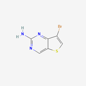 7-Bromothieno[3,2-d]pyrimidin-2-amine