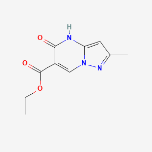 Ethyl 5-hydroxy-2-methylpyrazolo[1,5-A]pyrimidine-6-carboxylate