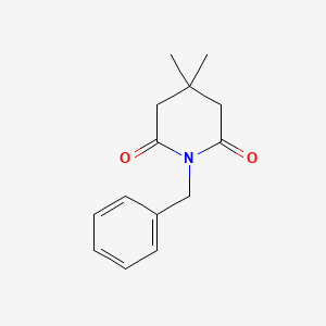 2,6-Piperidinedione, 4,4-dimethyl-1-(phenylmethyl)-