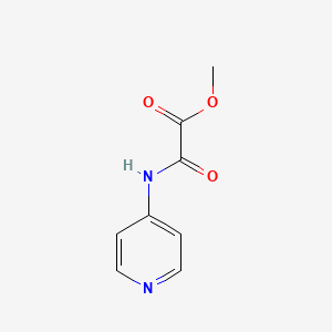 molecular formula C8H8N2O3 B8781989 Methyl 2-oxo-2-(pyridin-4-ylamino)acetate 