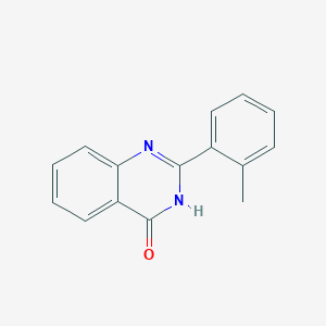 molecular formula C15H12N2O B8781999 2-(2-methylphenyl)quinazolin-4(3H)-one CAS No. 18818-39-8