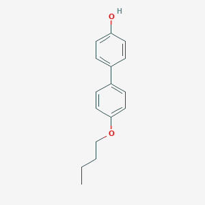 molecular formula C16H18O2 B008782 4-丁氧基-4'-羟基联苯 CAS No. 108177-64-6