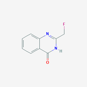 molecular formula C9H7FN2O B8782016 2-(Fluoromethyl)quinazolin-4(1H)-one CAS No. 1994-26-9